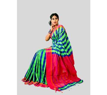 Check Tosor Silk Saree 13 Hat With Blouse
