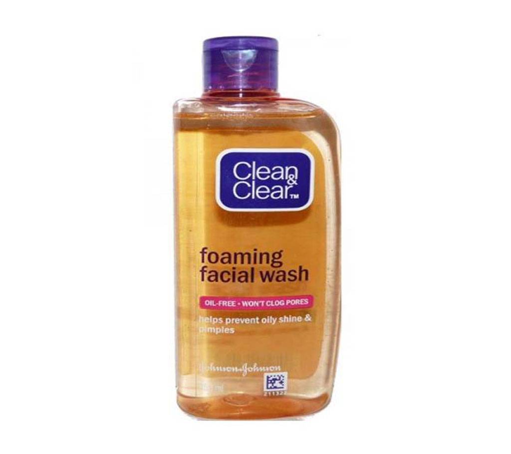 Clean & Clear Foaming ফেসওয়াস For Oily Skin 150ml USA বাংলাদেশ - 804783