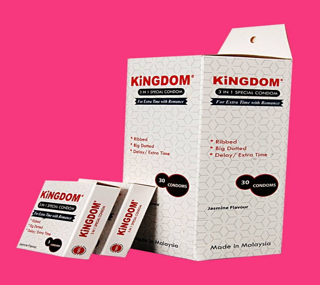 KiNGDOM 3 in 1 স্পেশাল কনডম বাংলাদেশ - 800916