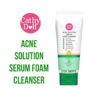 Cathy Doll Acne Solution Serum Foam Cleanser 100m KOREA