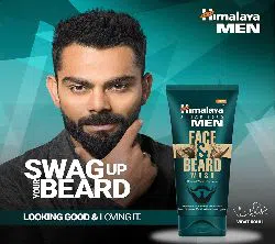 Himalaya Men Face and Beard Wash 80ml-India 