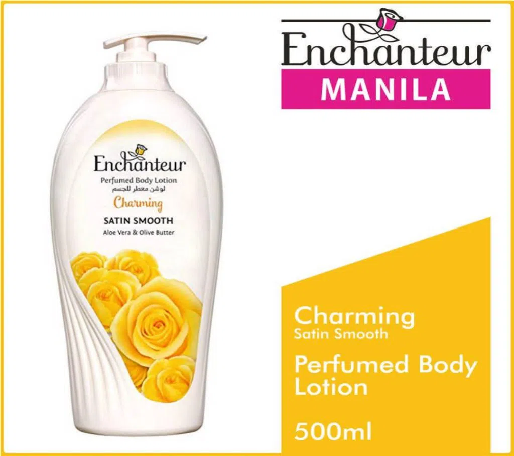 Enchanteur Perfumed sath smooth Body Lotion 500ml malaysia