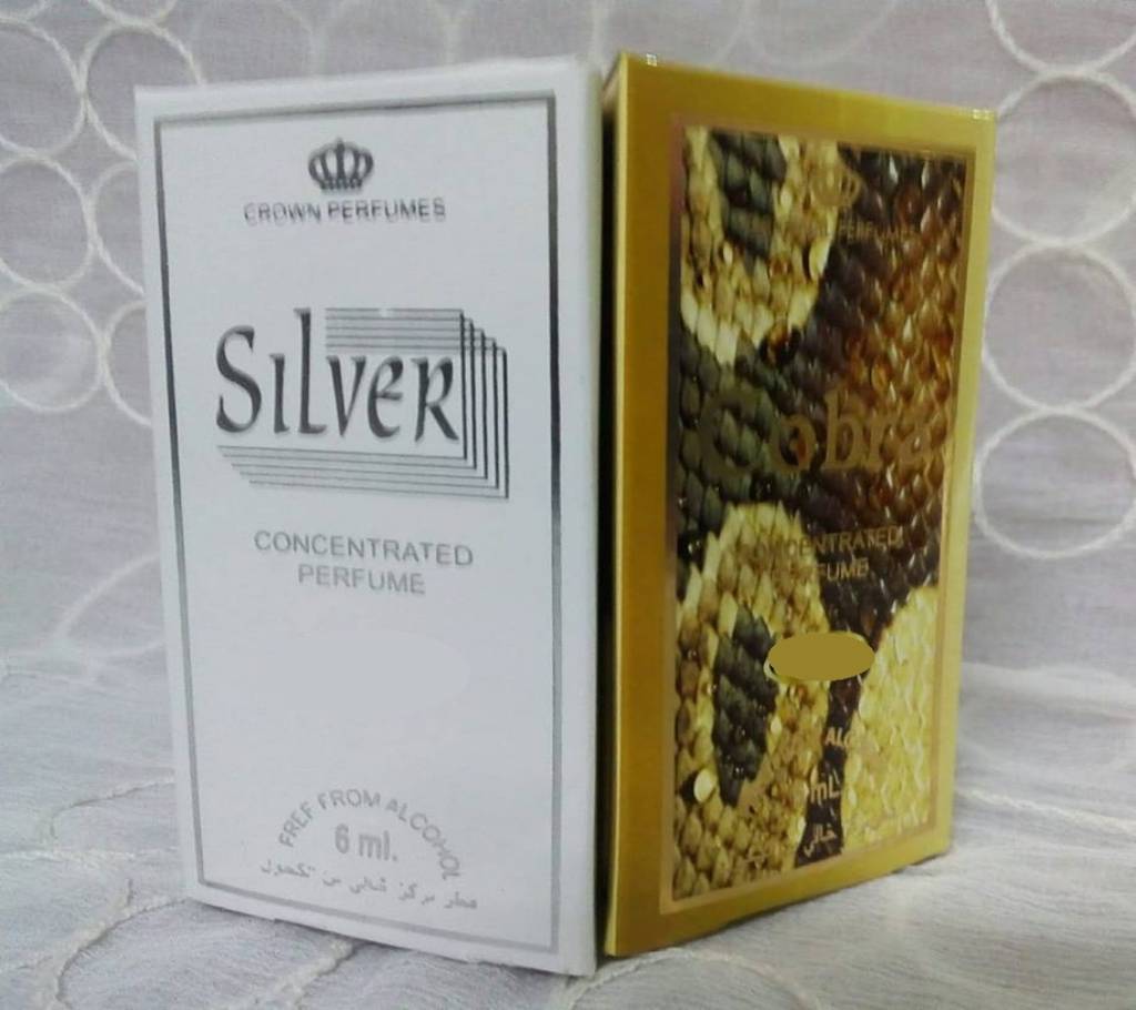 Silver + Cobra আতর (কম্বো) 6ml BD বাংলাদেশ - 803616