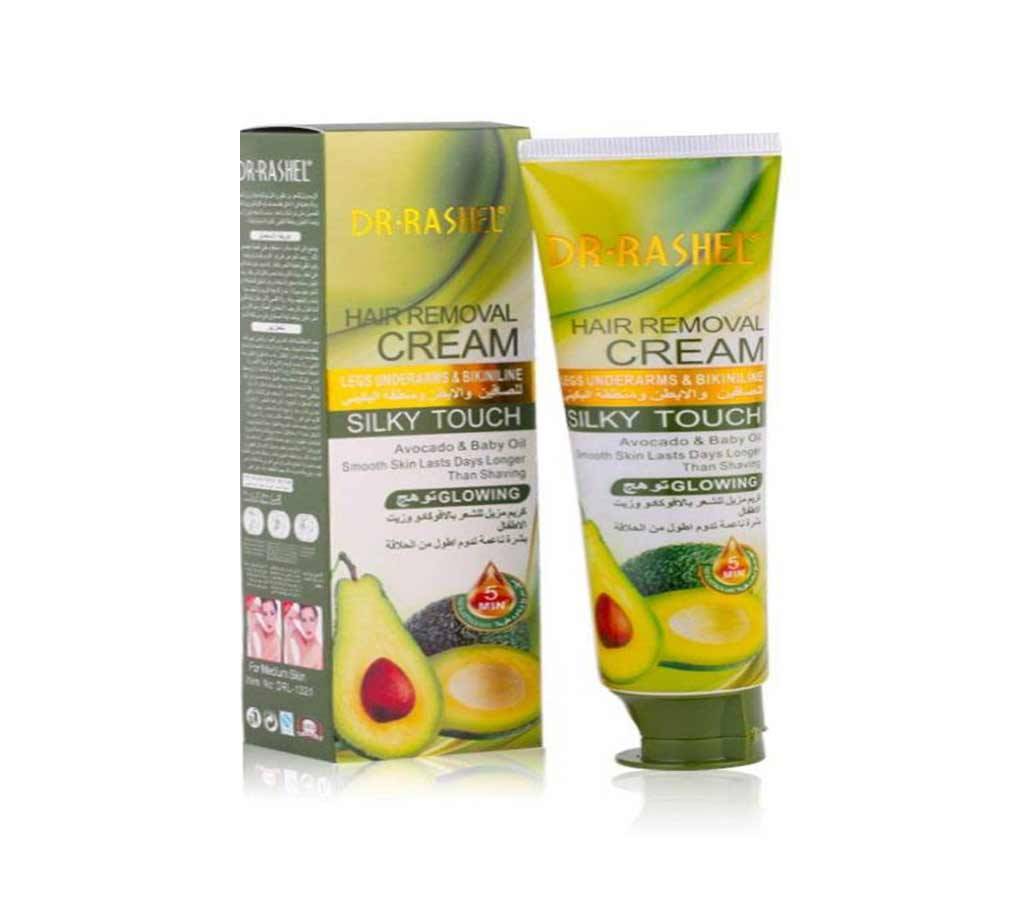 DR.RASHEL হেয়ার রিমুভার ক্রিম Avocado Depilatory Cream Baby Oil 110ml Thailand বাংলাদেশ - 814118