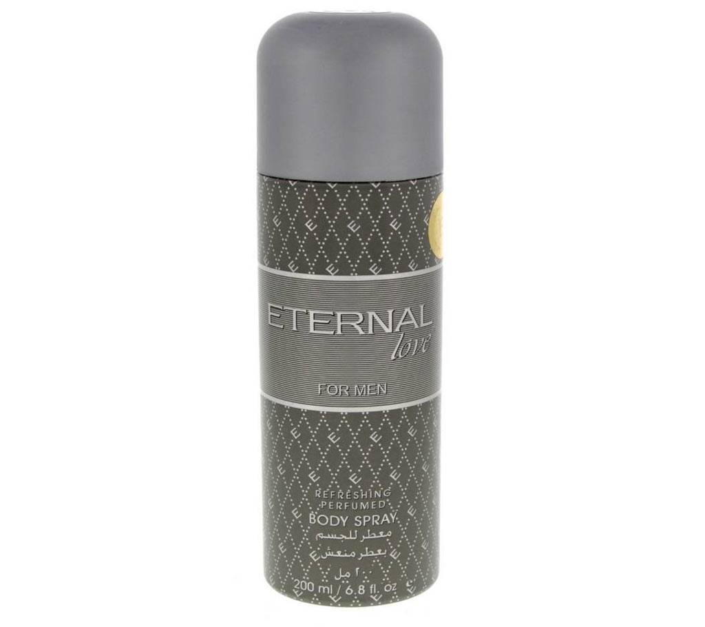 Eternal Love Perfumed বডি স্প্রে ফর মেন  - 200ml UAE বাংলাদেশ - 958731