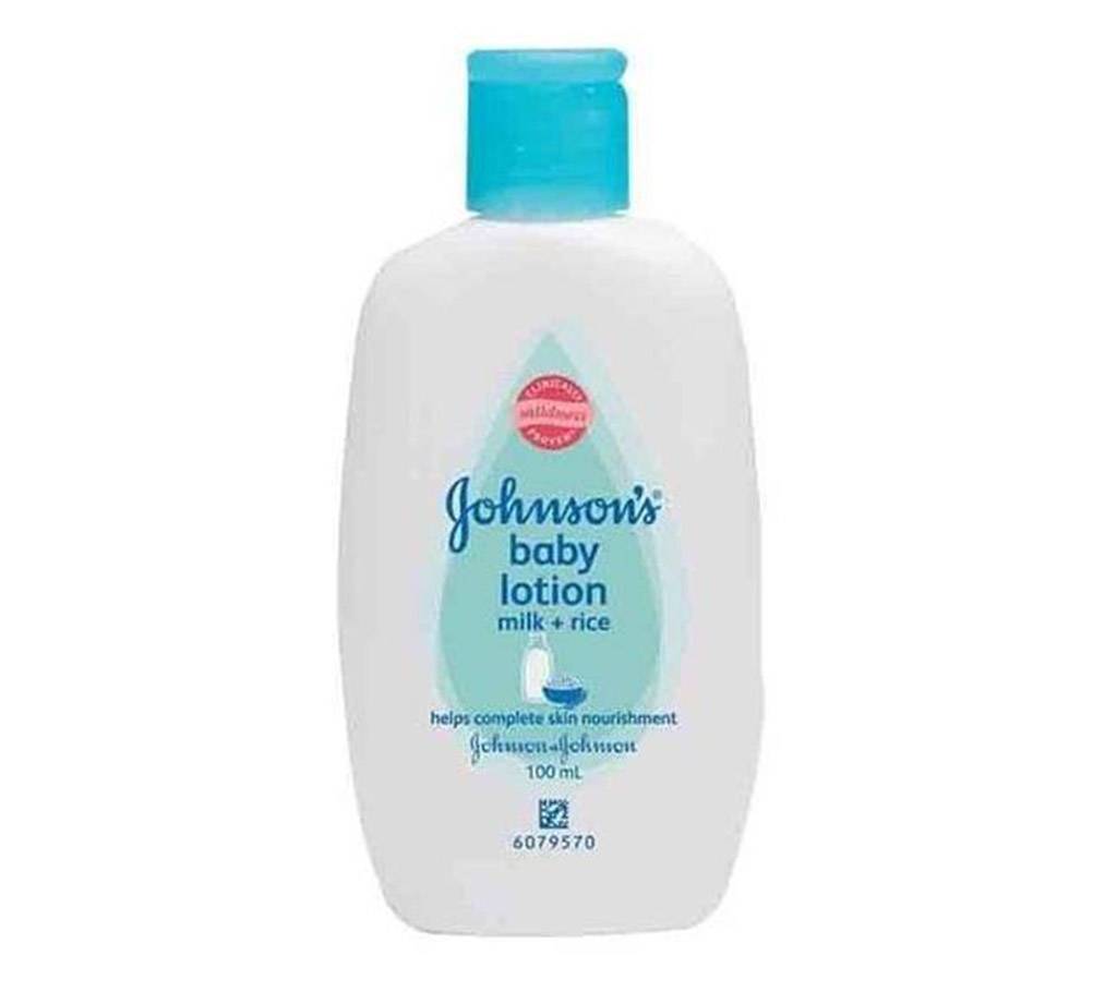 Johnson's বেবী লোশন মিল্ক এন্ড রাইস-100 ml  Thailand বাংলাদেশ - 823472