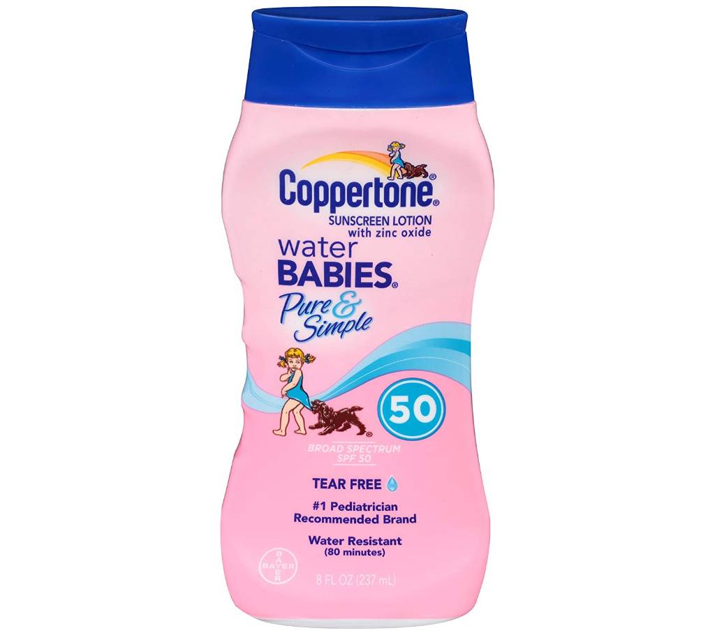 Coppertone Water Babies Pure & Simple SPF+++ 50 237ml USA বাংলাদেশ - 838996