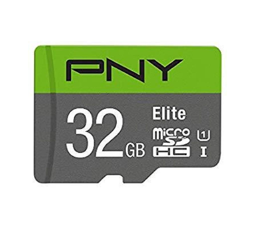 PNY 32GB micro SD class-10 Memory card মেমোরী কার্ড বাংলাদেশ - 918335