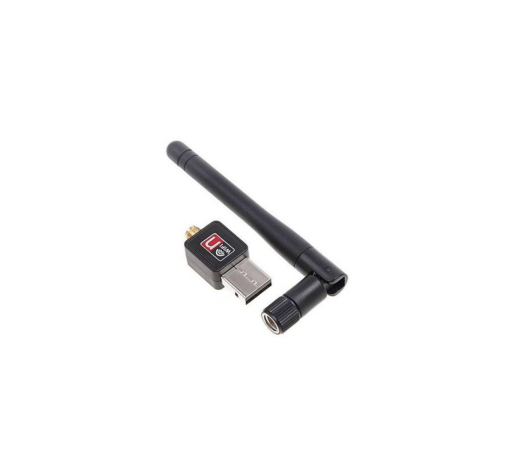 মিনি USB 2.0 পোর্ট ওয়্যারলেস Wifi অ্যাডাপ্টর - 150Mbps বাংলাদেশ - 896527