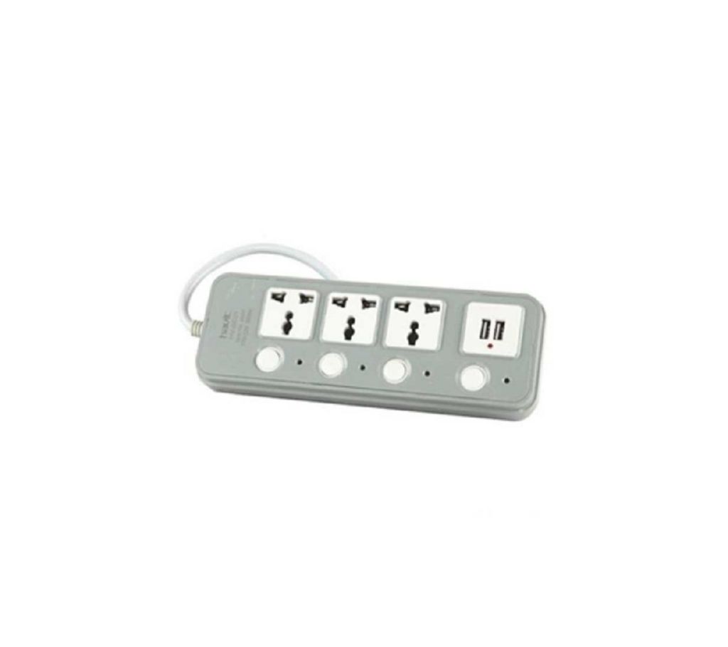 HV-SC01 পাওয়ার স্ট্রিপ উইথ USB পোর্ট মাল্টিপ্লাগ বাংলাদেশ - 976151