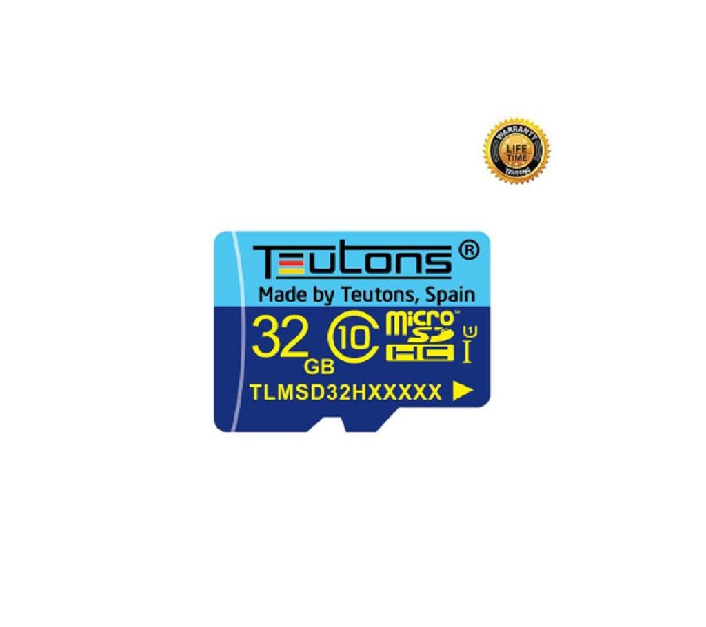 মেমোরি কার্ড  TEUTONS 32GB CLASS-10 SD কার্ড বাংলাদেশ - 978563