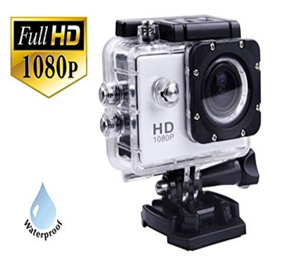 1080P Full HD H.264 12MP Car Recorder Diving Bicycle অ্যাকশন ক্যামেরা Sports Waterproof Video Camera বাংলাদেশ - 820155