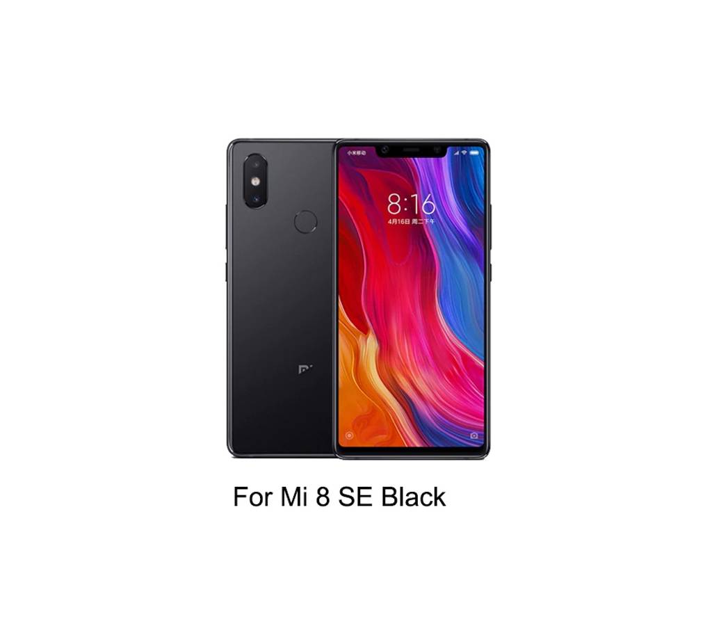 6D টেম্পারড গ্লাস প্রটেক্টর For Xiaomi Mi 8 SE Black বাংলাদেশ - 889969