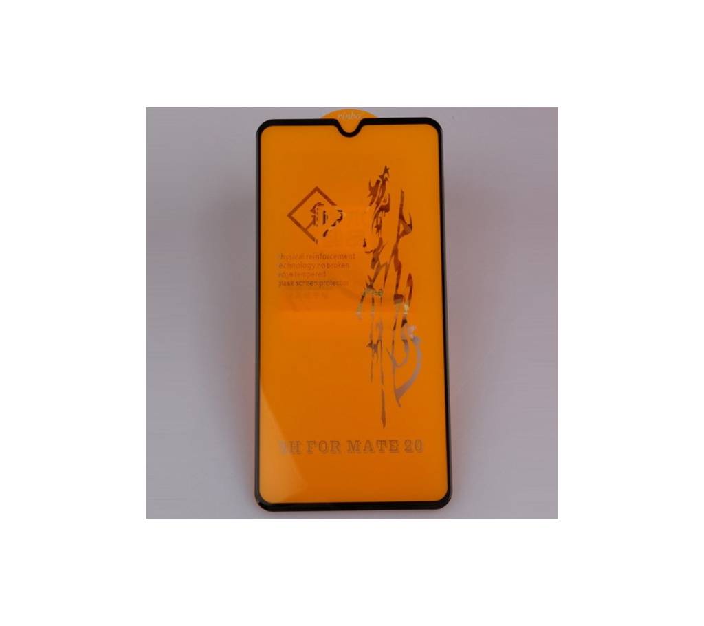 6D টেম্পারড গ্লাস প্রটেক্টর For Huawei Mate 20 Black বাংলাদেশ - 890065