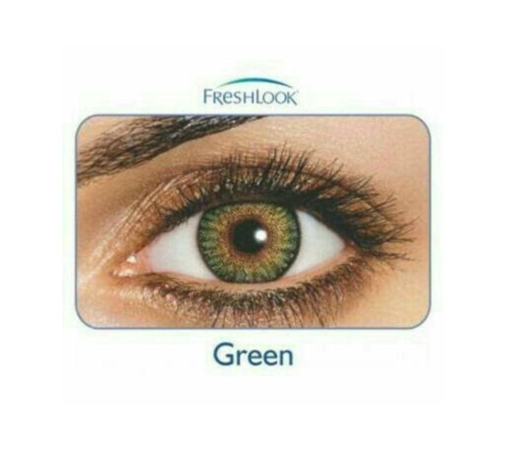 FreshLook কনট্যাক্ট লেন্স  Green with 120 ml FreshLook solution water বাংলাদেশ - 941773
