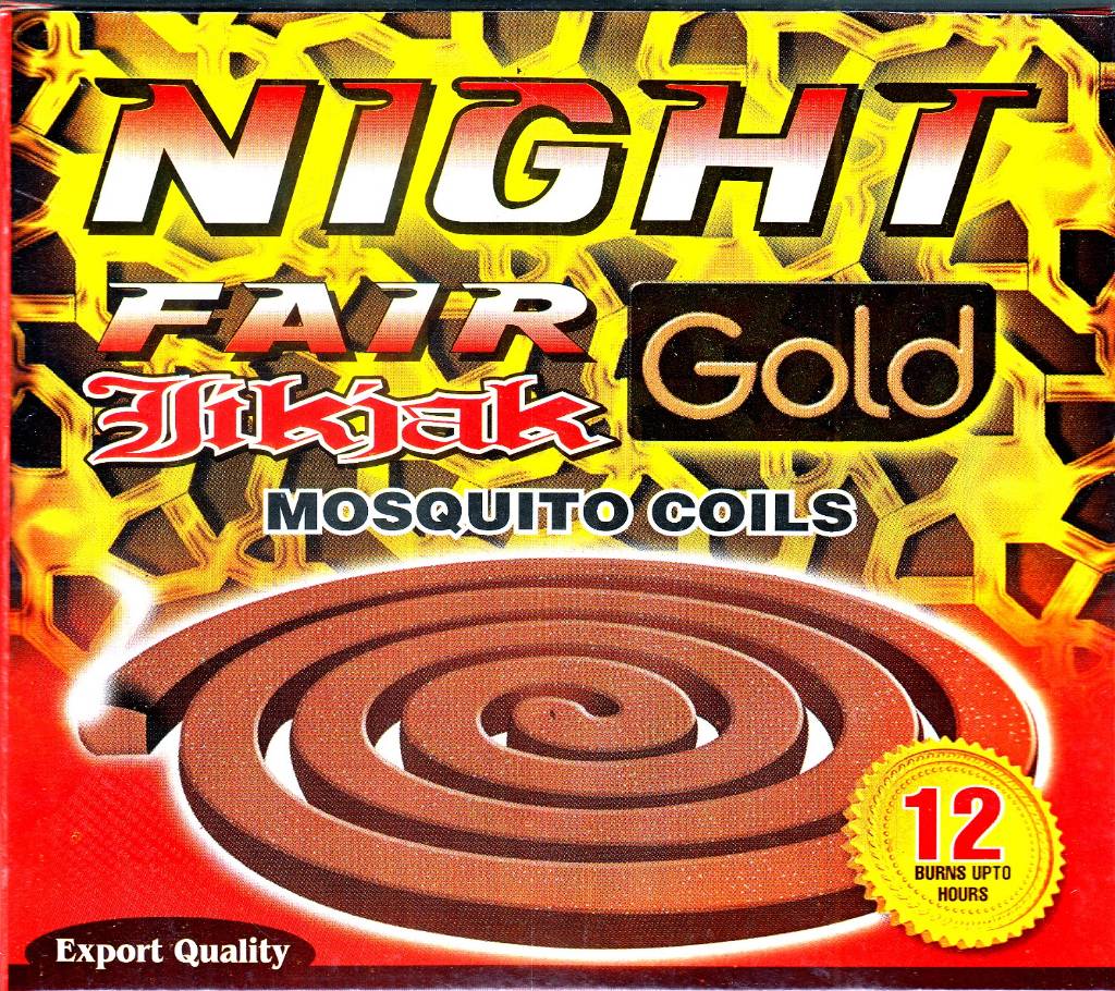Night Fair JIKJAK GOLD মসকুইটো কয়েল - 3 Packet বাংলাদেশ - 826284