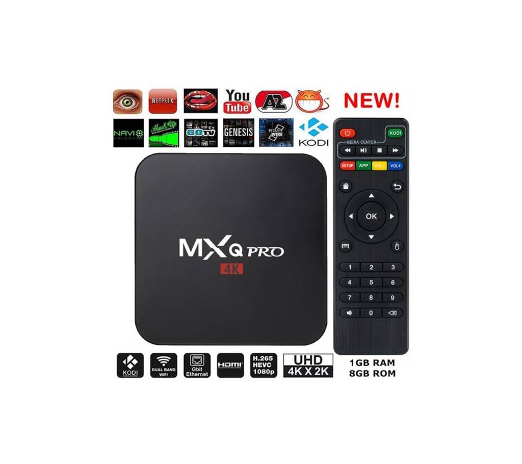 MXQ PRO অ্যান্ড্রয়েড 7.1 টিভি বক্স বাংলাদেশ - 817486