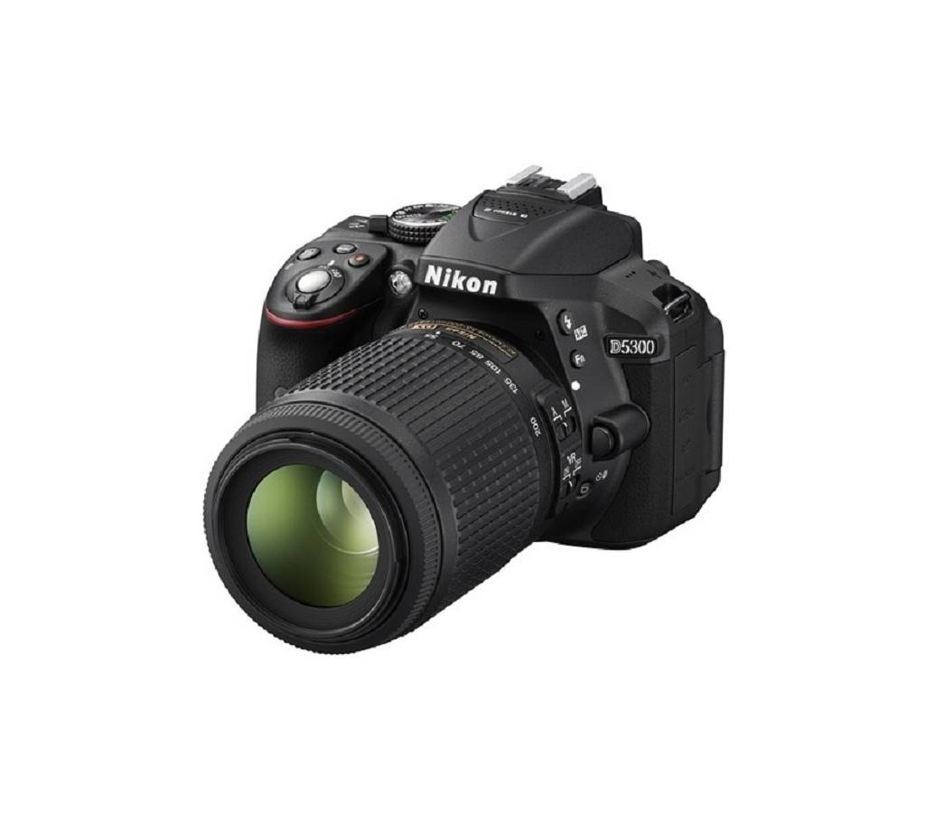 Nikon D5300 DSLR ক্যামেরা 24.2 MP Built-in Wi-Fi With 18-55mm Lens বাংলাদেশ - 825217