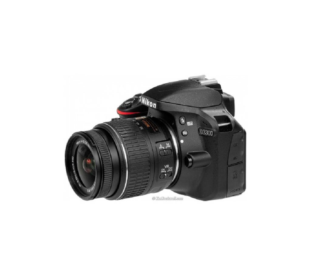Nikon D3300 DSLR ক্যামেরা 24.2 MP FHD Video With 18-55mm লেন্স বাংলাদেশ - 825235