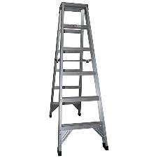 Double Sided Aluminum Ladder 6 Steps