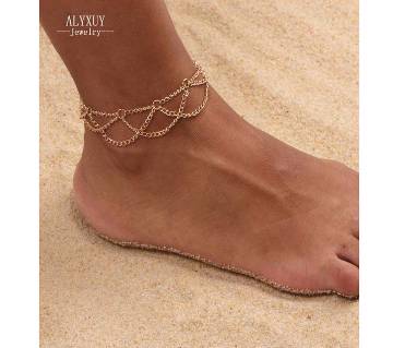 gold plated anklet
