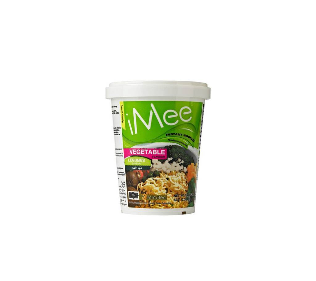 Imee ইনস্ট্যান্ট কাপ নুডলস Vegetable  Flavor 65gm Thailand বাংলাদেশ - 835440