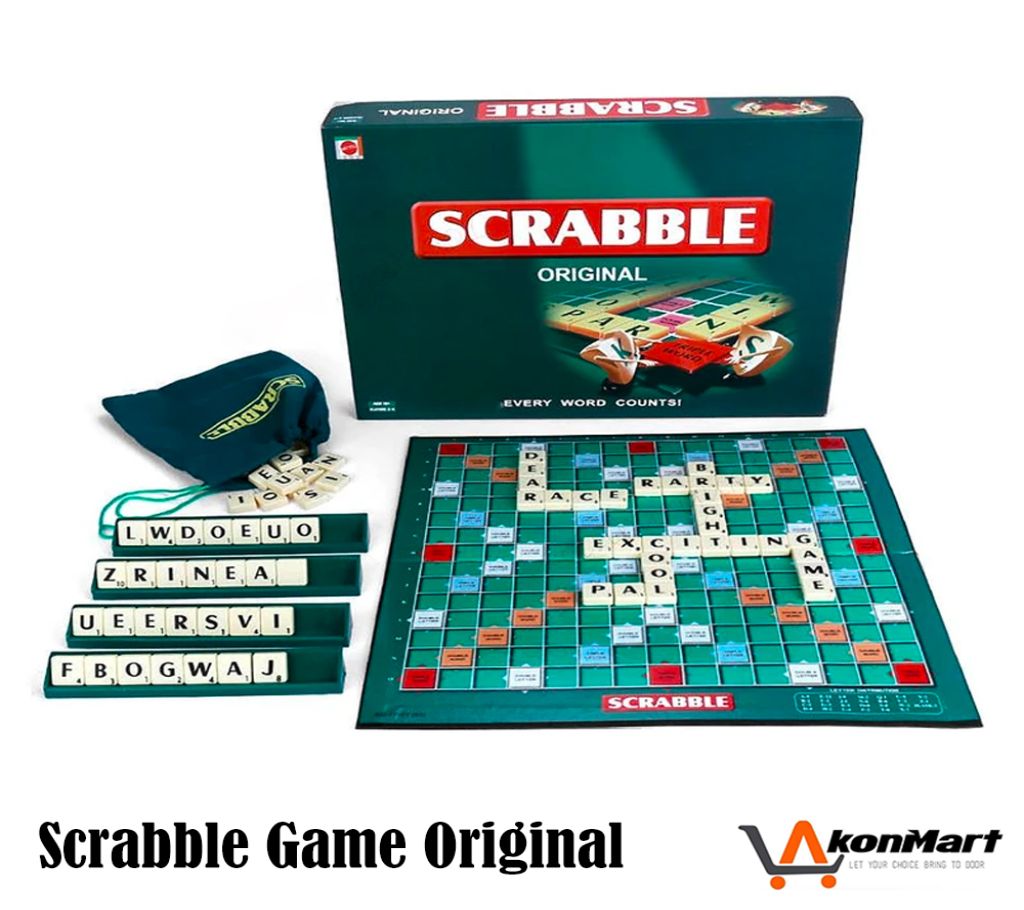 Word counts game - বোর্ড গেমস Scrabble Game - Crossword Game - Fantasy Toy বাংলাদেশ - 1154158
