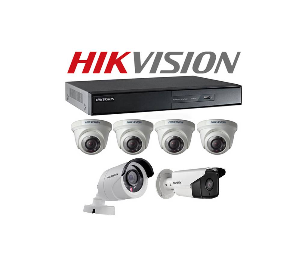 Hikvision CCTV ক্যামেরা - 4 Pcs বাংলাদেশ - 835511
