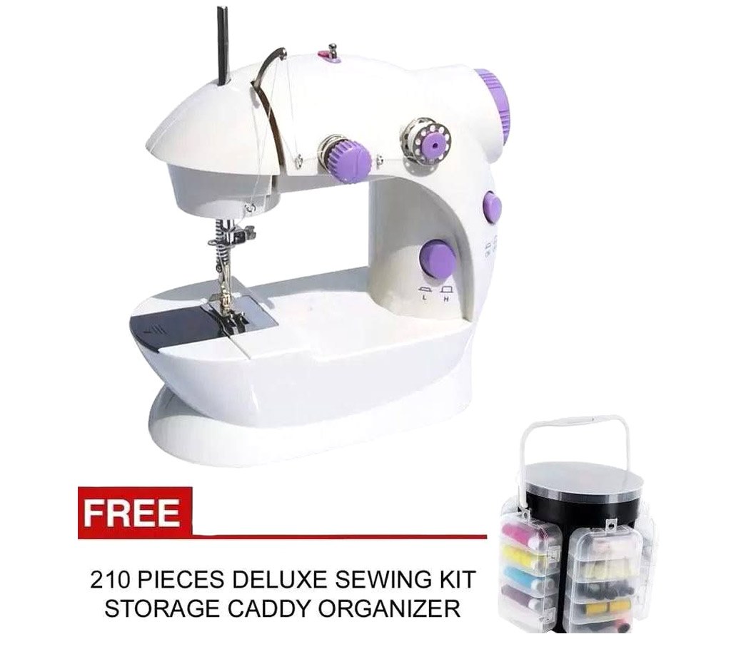 Sewing Machine+ ২১০ পিচ সুইং কিট Free বাংলাদেশ - 362535