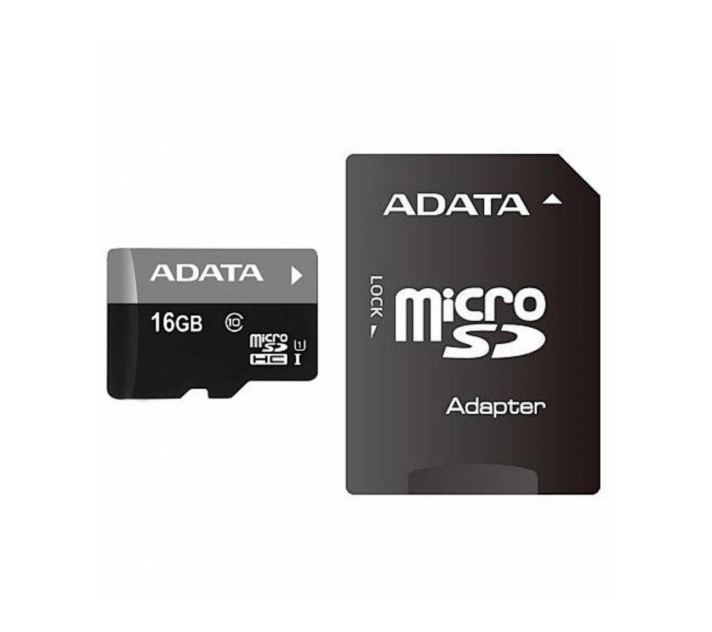 ADATA 16 GB CLASS 10 মেমোরি কার্ড বাংলাদেশ - 893494