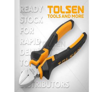 Tolsen Diagonal Cutting Pliers (7") 10004 TPR Handle