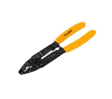 Tolsen Industrial Wire Stripping And Crimping Pliers (215mm, 8.5") 38052