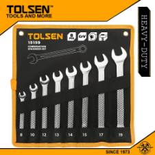 Tolsen 8 Pcs Combination Spanners Set