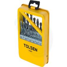 Tolsen 19 Pcs HSS Twist Drill Bits Set