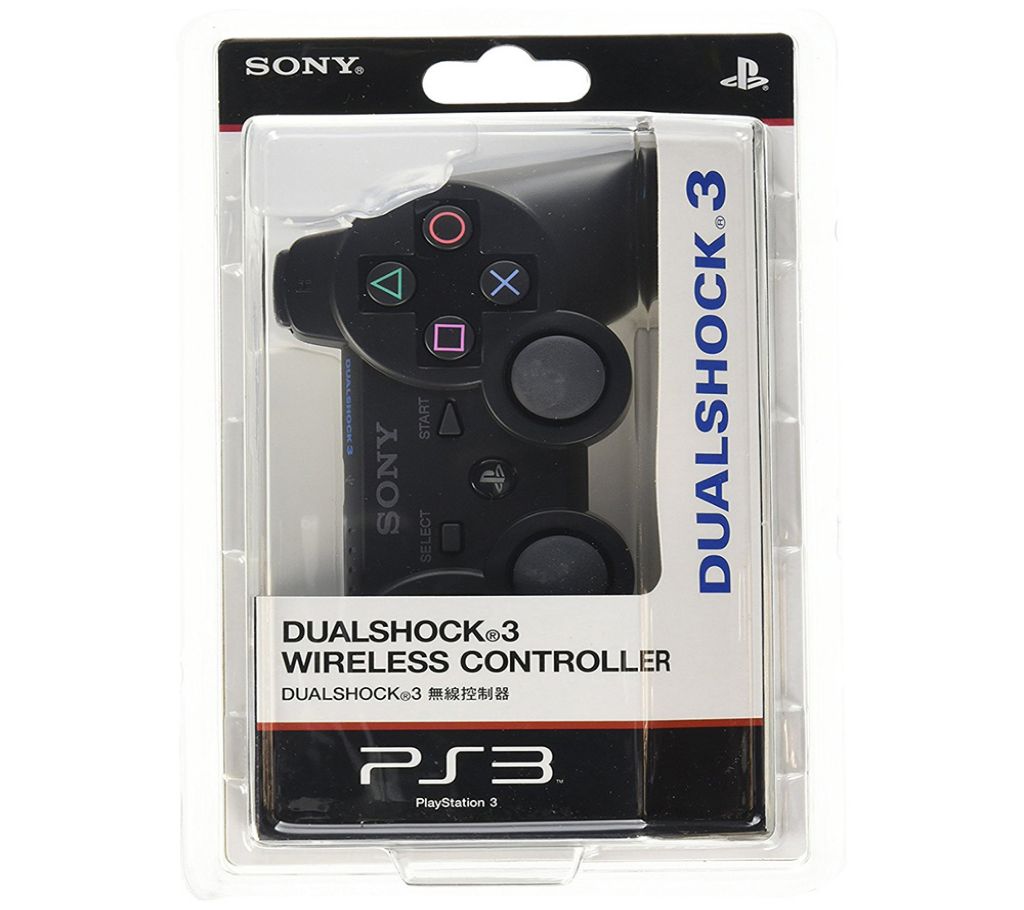 PS3 DualShock 3 ওয়্যারলেস কন্ট্রোলার-ব্ল্যাক বাংলাদেশ - 937541