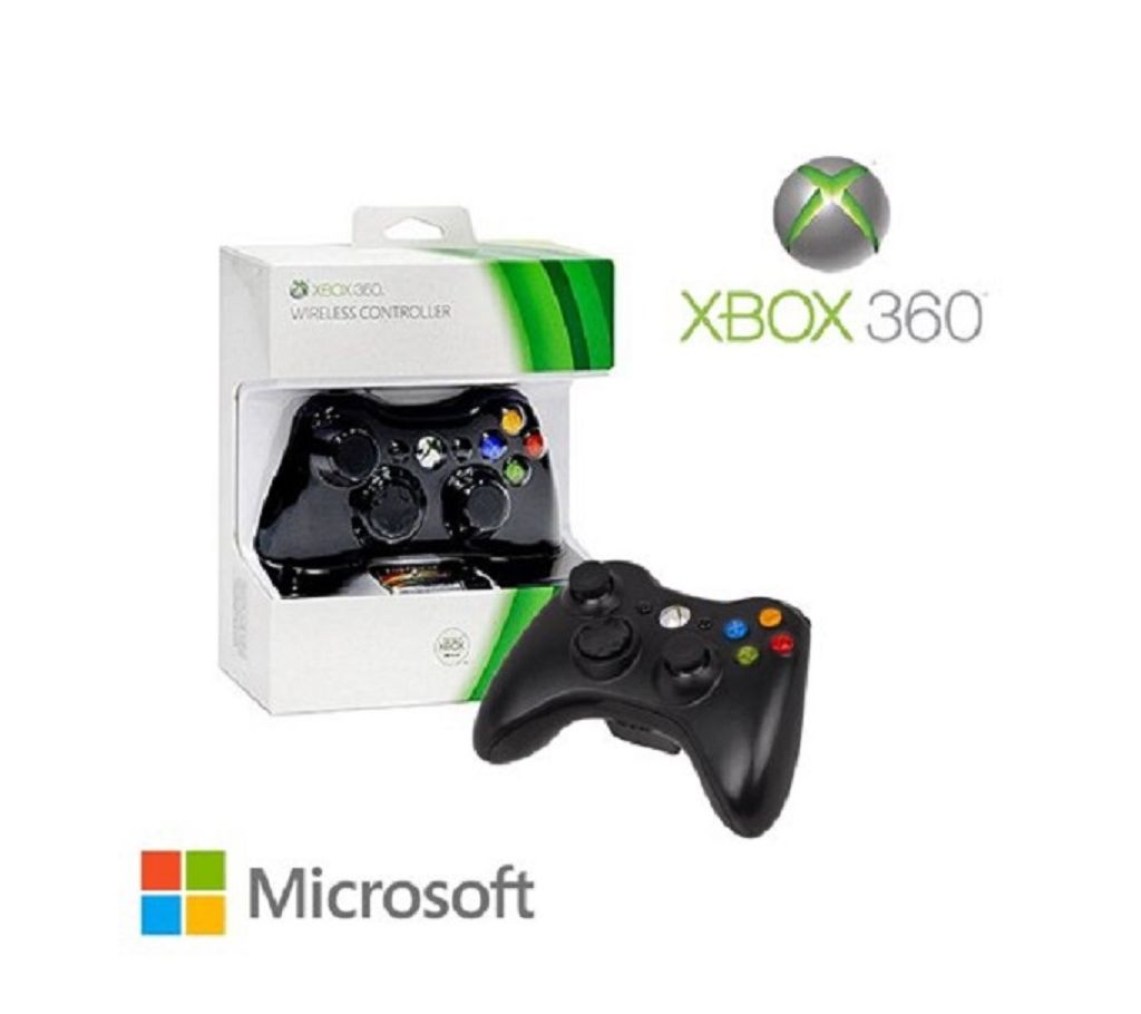 Microsoft ওয়্যারলেস কন্ট্রোলার Xbox 360 – ব্ল্যাক বাংলাদেশ - 937543