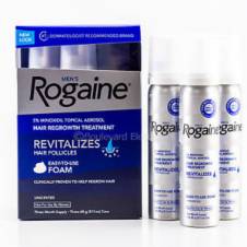 Rogain foam (1 moth supplement)