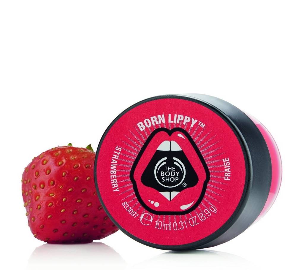 Born Lippy Pot লিপ বাম Strawberry 10ml - UK বাংলাদেশ - 847508