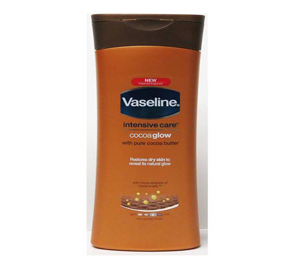 Vaseline Intensive Care Cocoa Glow লোশন 400ml - UK বাংলাদেশ - 848193