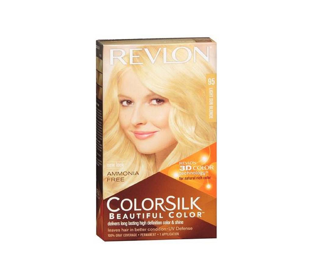 Revlon ColorSilk Beautiful হেয়ার কালার 74 Natural Blonde 4.3OZ USA বাংলাদেশ - 839370