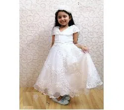 girls-new-white-colur-party-gown