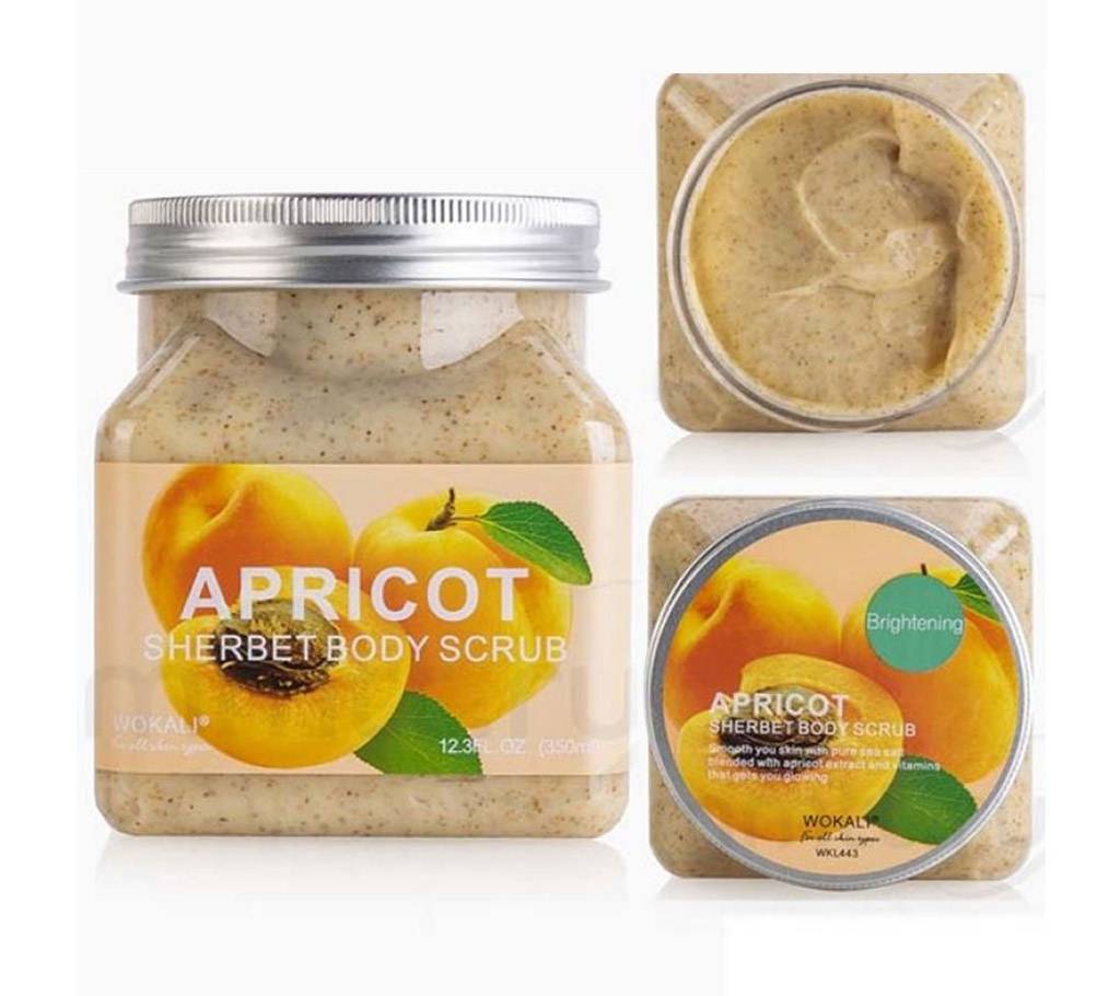 Wokali Apricot Sherbet Body Scrub 350 Ml 1243141 Buy From Amanah Online Shop In Ajkerdeal 