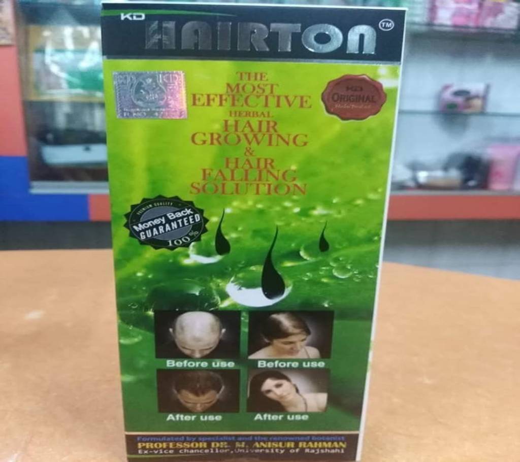 Hairton হেয়ার গ্রোয়িং এন্ড হেয়ার ফলিং সলিউশন - India বাংলাদেশ - 852321