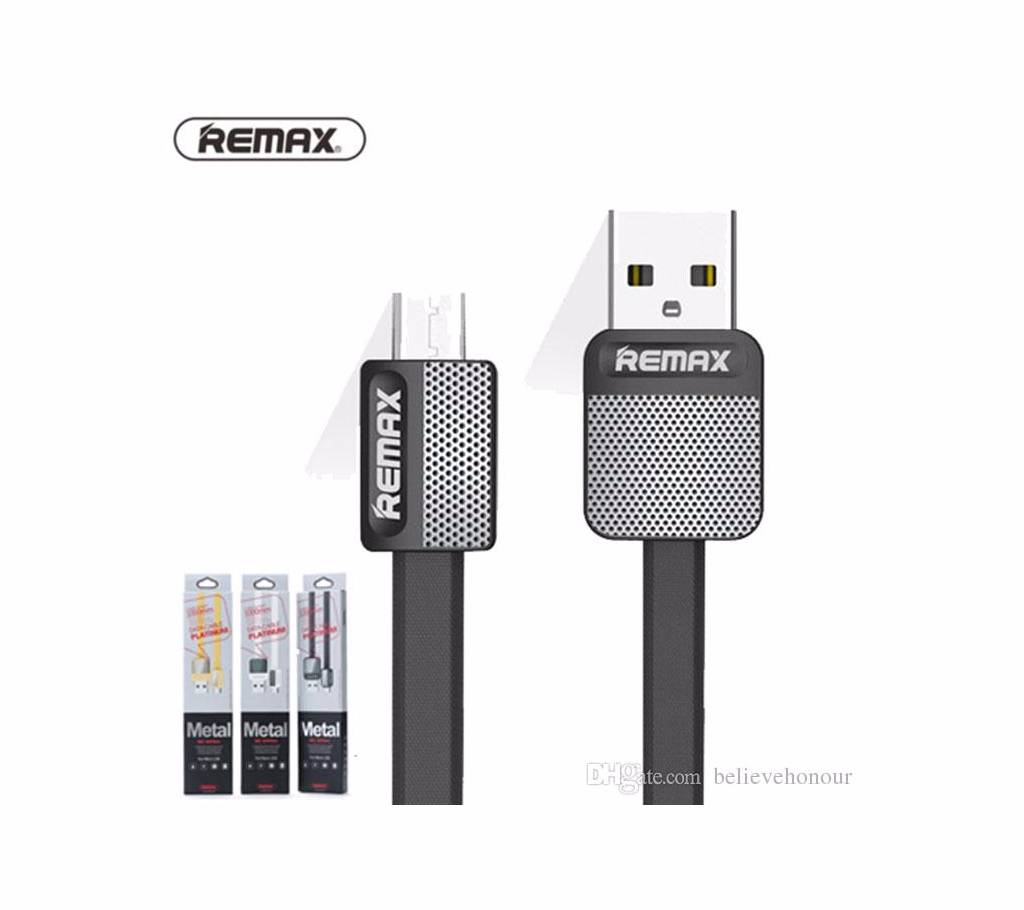 Remax USB ডাটা ক্যাবল ফর মাইক্রো USB Rc 044m - Black বাংলাদেশ - 847621