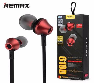 Remax RM-610D Stereo music earphone