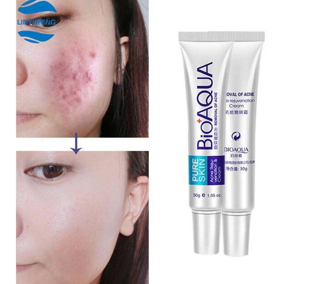 BIOAQUA Pure Skin Acne Cream-30gm-Korea বাংলাদেশ - 993840