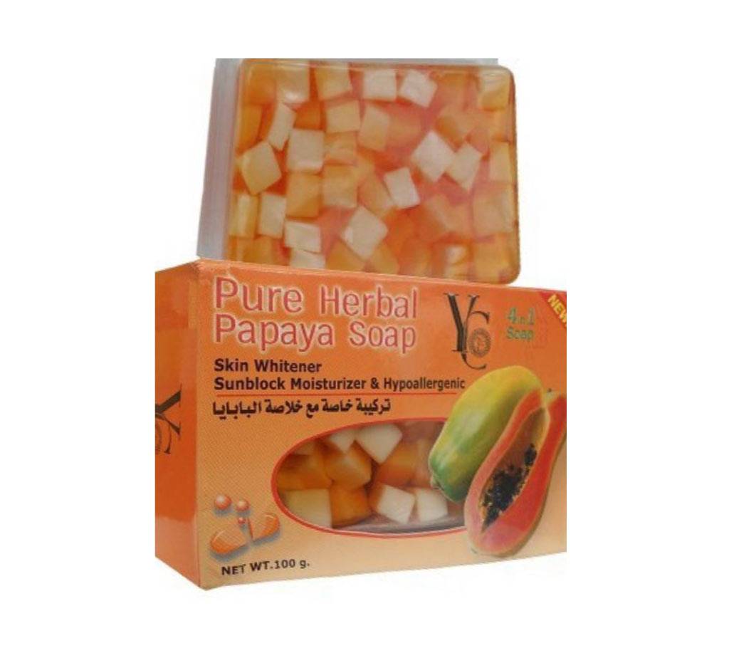 Papaya হোয়াইটনিং সোপ-100g-Dubai বাংলাদেশ - 1090344