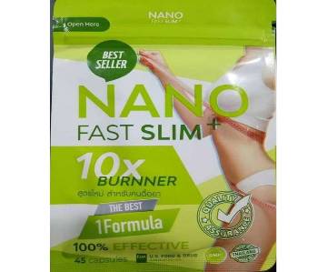 NANO Fast Slim Capsule-45 Pcs-Thailand 