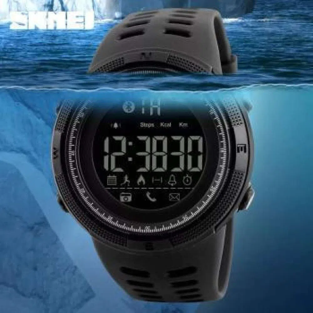 waterproof super slim watch