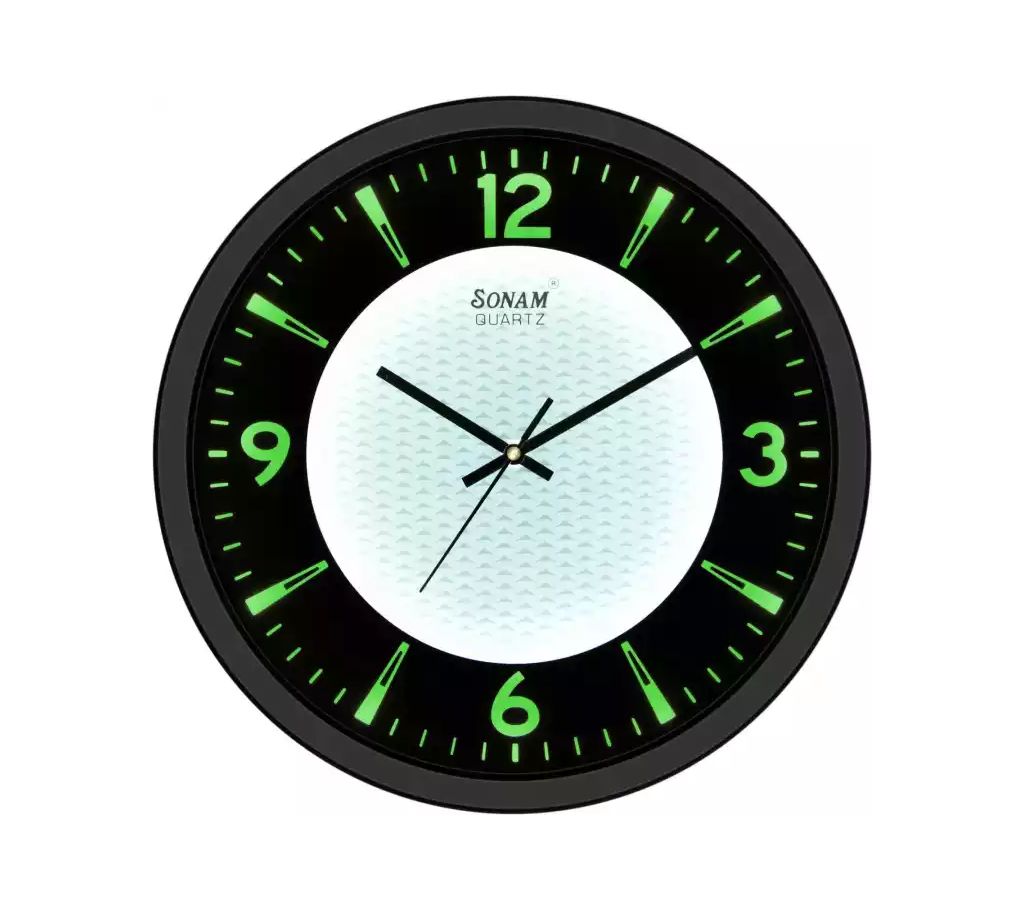 Sonam Quartz Electric Wall Clock #1248387 buy from Badhon Tele World ...